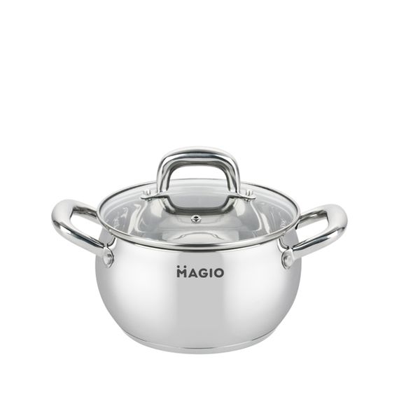 Каструля зі скляною кришкою MG-1204 2,6 л