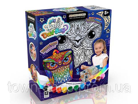 Набор креативного творчества "My Color Owl-Bag" COWL-01-01U рюкзак-раскраска