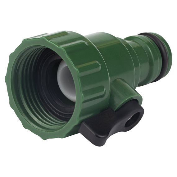 Кран запірний Grad в/р 3/4" з адаптером на конектор 1/2" (ABS) (5016985) | Зображення 3