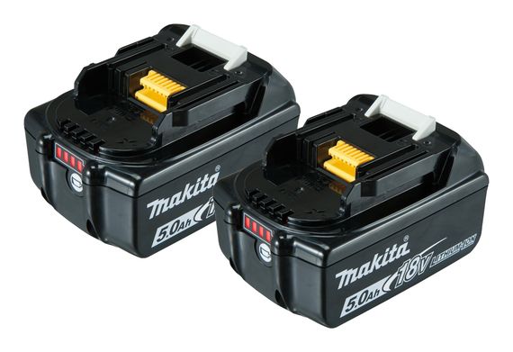 Набір акумуляторів BL1850B (2 шт) та зарядний пристрій для продукції Makita LXT (197629-2) | Зображення 2
