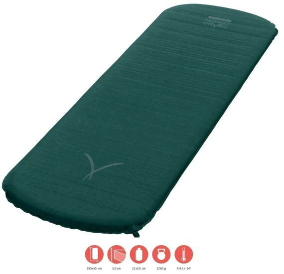 Килимок самонадувний Grand Canyon Hattan 5.0 M Botanical Garden (350008) (DAS303322) | Зображення 5