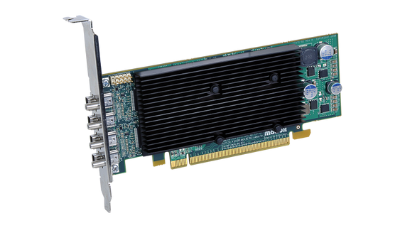 Дискретная видеокарта Matrox M9148, 1 GB DDR2, 128-bit / 4x miniDP б/у