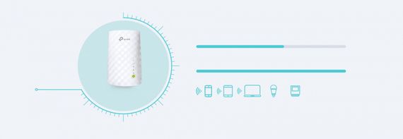 Повторювач Wi-Fi сигналу TP-Link RE220 AC750 1xFE LAN (RE220) | Зображення 8