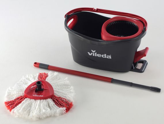 Набор для уборки Vileda Easy Wring & Clean Turbo: швабра + ведро | Зображення 7