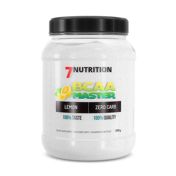 Амінокислоти 7 Nutrition BCAA Master 500 g (Lemon)