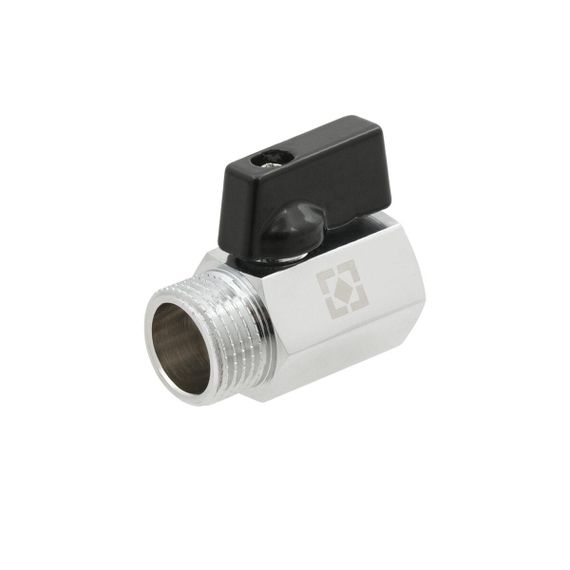 Кран кульовий Raftec BLACK 1/2" ЗВ mini PN10 (RVHSM01)