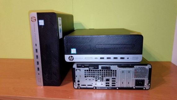Комп'ютер HP ProDesk 600 G3 SFF / Intel Core i5-6500 (4 ядра по 3,2 - 3,6 ГГц) / 8 ГБ DDR4 / 240 ГБ SSD / Intel HD Graphics 530 б/в | Зображення 1