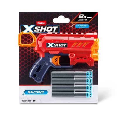 Іграшкова зброя Zuru X-Shot Швидкострільний бластер Excel Micro 2.0 Color Card (8 патронів) (36726TQ1R) | Зображення 6