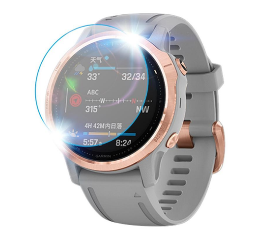 Защитное стекло для часов Garmin Fenix 6S / 6S Pro