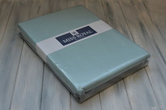 Постельное белье EVA Miss Royal Ranforce 200 х 220 см. Mint | Зображення 1