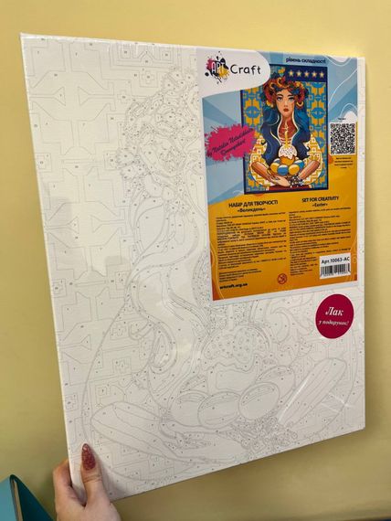 Картина за номерами "Великдень" Art Craft 40х50 см | Зображення 3