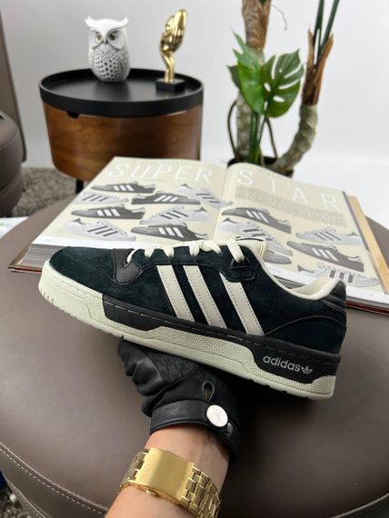 Чоловічі кросівки Forum Low Black White , В'єтнам 44 27.5