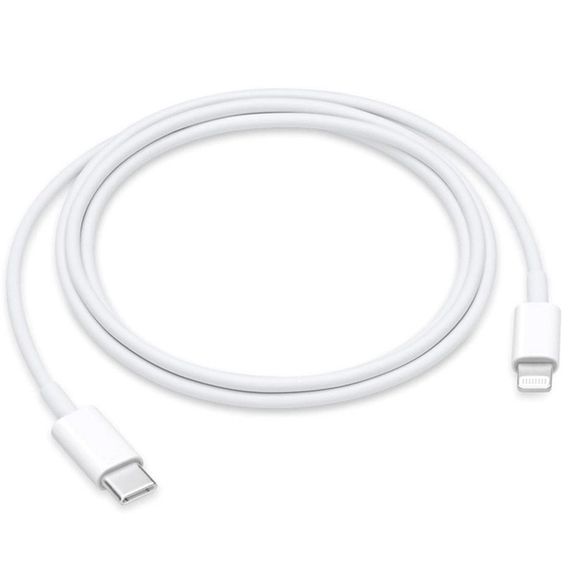 Дата кабель USB-C to Lightning for Apple (AAA) (1m) (box) White