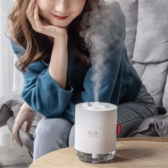 Зволожувач повітря H2O 2000мАч, 450мл, білий | Зображення 4