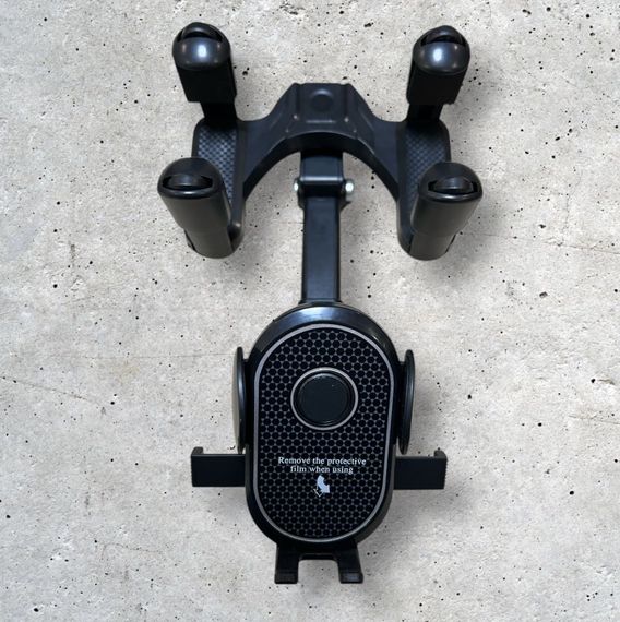 Автомобільний тримач для телефону Kyduu, поворот на 360°, легкий і обертається, підходить для всіх смартфонів | Зображення 2