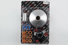 Вариатор передний (тюнинг)   4T GY6 50   (ролики латунь 9шт, палец, пруж. сцепления)   RMS