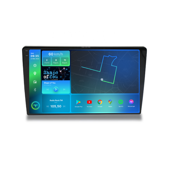 Штатна магнітола Torssen 2K Renault Duster 15-17 F98256 4G Carplay DSP | Зображення 1