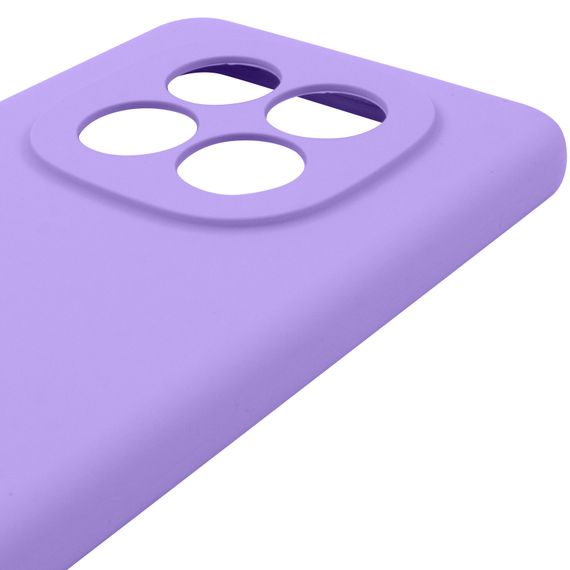 Чохол Silicone Cover Lakshmi Full Camera (AAA) для Xiaomi Redmi Note 15 Pro 4G Бузковий / Dasheen | Зображення 3