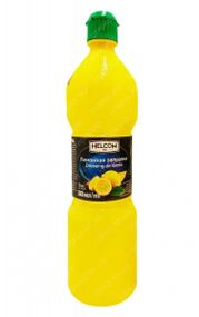 Лимонная заправка Helcom, 380 мл, Польша в пластиковой бутылке с дозатором, сок концентрат лимона