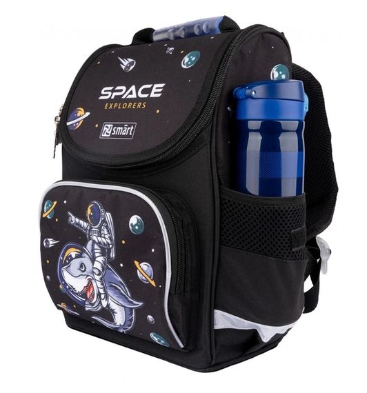 Рюкзак шкільний каркасний SMART 559005 Space, чорний | Зображення 6