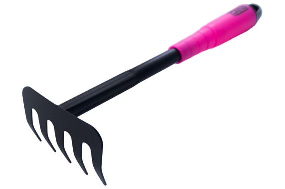 Граблі 5-зубі з пластиковою ручкою СИЛА 5505061 | Зображення 2