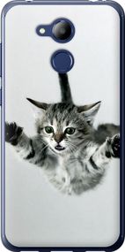 Чехол на Huawei Honor 6C Pro Летящий котёнок "2322u-1358-17620"