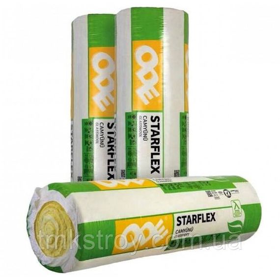 Минеральная вата ODE Starflex 6250*1200*50*2 | Зображення 1