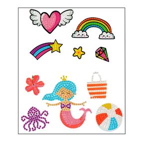 Набор для творчества Алмазная мозаика "Сердце" FG24062201B-1 фигурки-наклейки