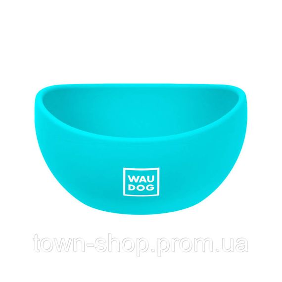 Миска WAUDOG Silicone, 250 мл голубой | Зображення 4