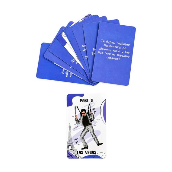 Карточная игра Мужские разговоры 30673 карточек 108 штук | Зображення 3