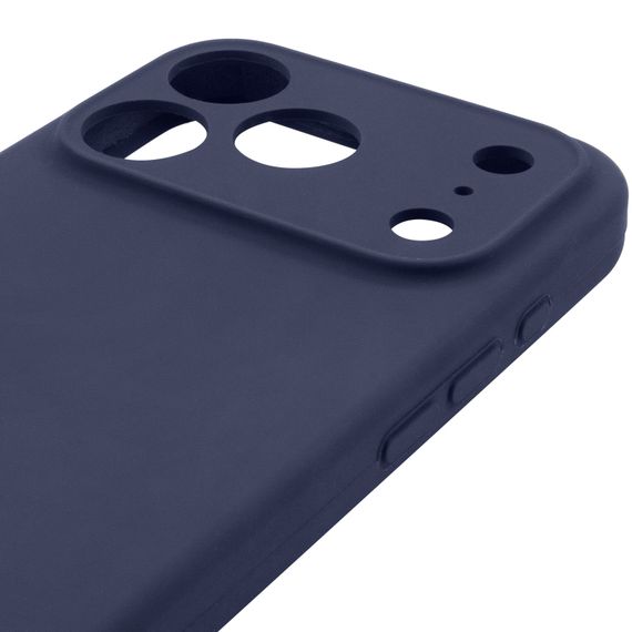 Чохол Silk Full Camera Protective (AA) NO LOGO для Apple iPhone 17 Pro / 18 Pro (6.3") Темно-синій / Midnight blue | Зображення 3