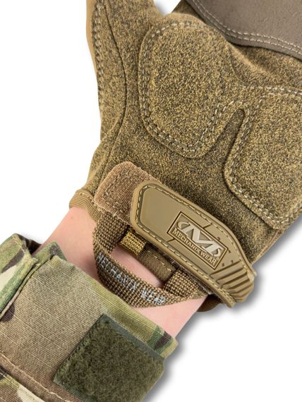 Тактичні безпалі рукавички MECHANIX M-PACT® Fingerless Койот Розмір L | Зображення 4