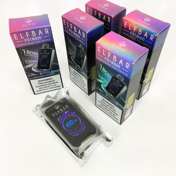 ELF BAR FS18000 5%. Ожина Журавлина (Blackberry Cranberry) | Зображення 4