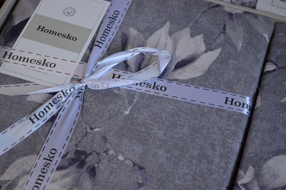 Постільна білизна First Choice Homesko Ranforce 160 х 220 см Marea Quicksilver | Зображення 4