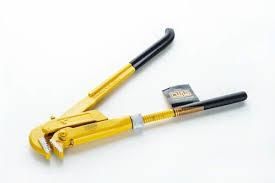 Ключ трубний 1,5''/ 90° кований CrV СИЛА