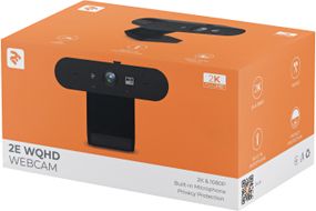 Веб-камера 2E WQHD 2К USB Black (2E-WC2K) (2E-WC2K)