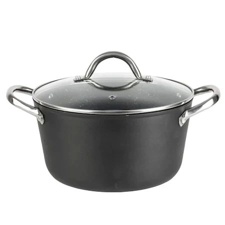 Каструля Bohmann BH-7421-20, 2.5 л, 20 см, алюмінієва з кришкою та антипригарним покриттям | Зображення 1