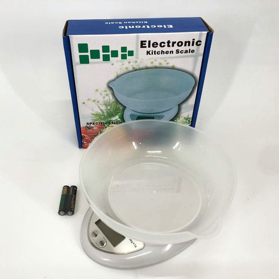 Весы кухонные обычные B05A, Кухонный вес кухонный вес на аккумуляторе, Весы для кухни с обнулением XD-77 | Зображення 3