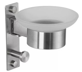 Мыльница Frap с крючком для полотенца F30402