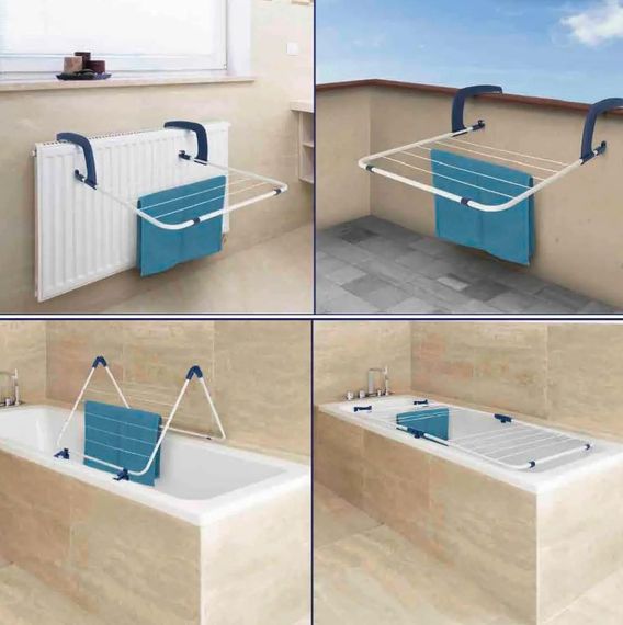 Сушарка для білизни підлогова Casa Si Flex Dry 4in1 White (CS92970D05) (DAS302400) | Зображення 4