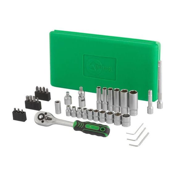 Набір інструментів 36 од., 1/4" INTERTOOL ET-6036SP | Зображення 2