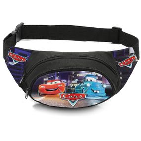 Сумка-бананка дитяча з принтом Тачки Блискавка МакКвін поясна сумка для хлопчика (4567)