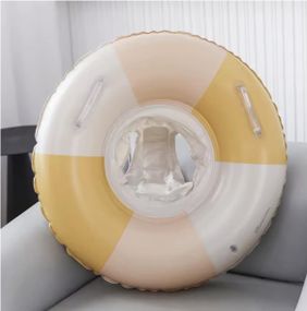 Надувне коло з трусиками Жовто Сіра полоса