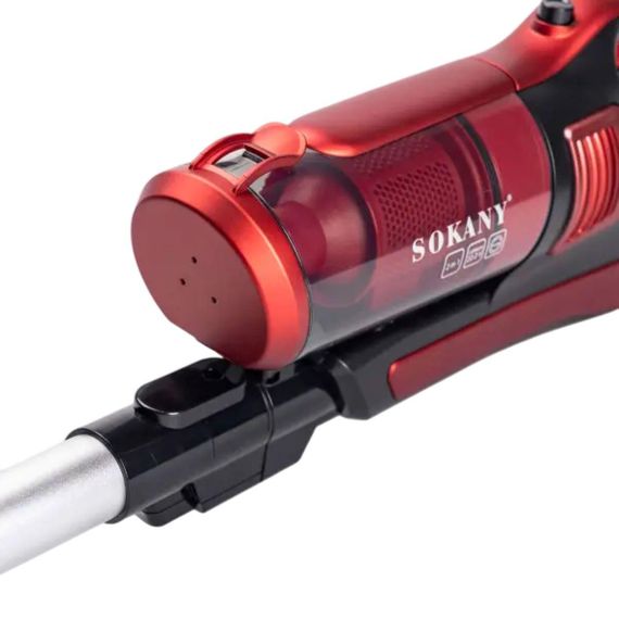 Пилосос вертикальний акумуляторний для дому 2000 Вт вакуумний пилосос ручний для сухого прибирання Sokany SK-3390 | Зображення 5