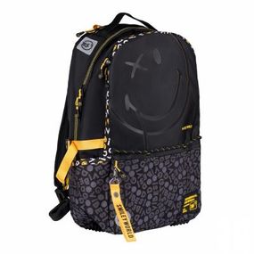 Рюкзак шкільний Yes T-124 Smiley World.Black&amp;Yellow чорний (557870)