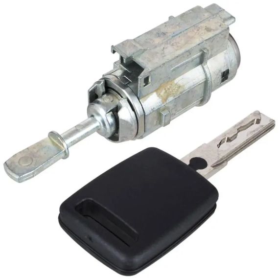 Audi A6 C5, Audi ALLROAD C5 Вкладиш замку передніх лівих водійських дверей 4B1837063 Ауді Личинка Замок дверей | Зображення 1