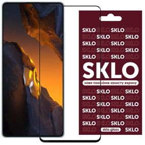 Захисне скло SKLO 3D для Xiaomi Poco F5 Pro / Redmi K60 / K60 Pro Чорний