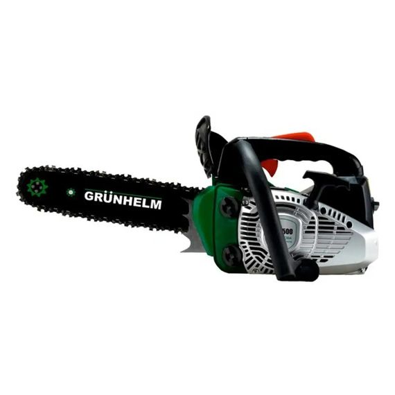 Пила ланцюгова бензинова Grunhelm GS-2500 2.0 кВт зелена