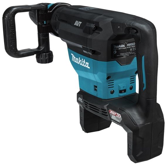 Молоток відбійний акумуляторний Makita HM002GZ03 (20.9 Дж, 950-1900 хв-1, XGT, 1100 Вт, BL, SDS-MAX, AVT, 10.7 кг, без акумуляторів та зарядного пристрою) | Зображення 4