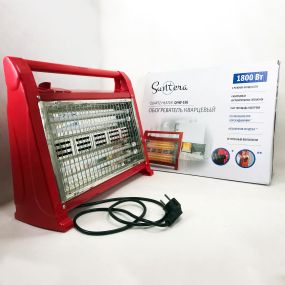 Кварцевый обогреватель Suntera QHW-106 1800 Вт, кварцевый обогреватель для дома, переносной обогреватель